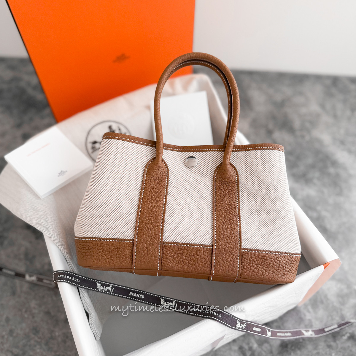 【SALE中】HERMES エルメス　ネオガーデン23 Hermès Neo Garden 23 bag Noir | BagUSeek