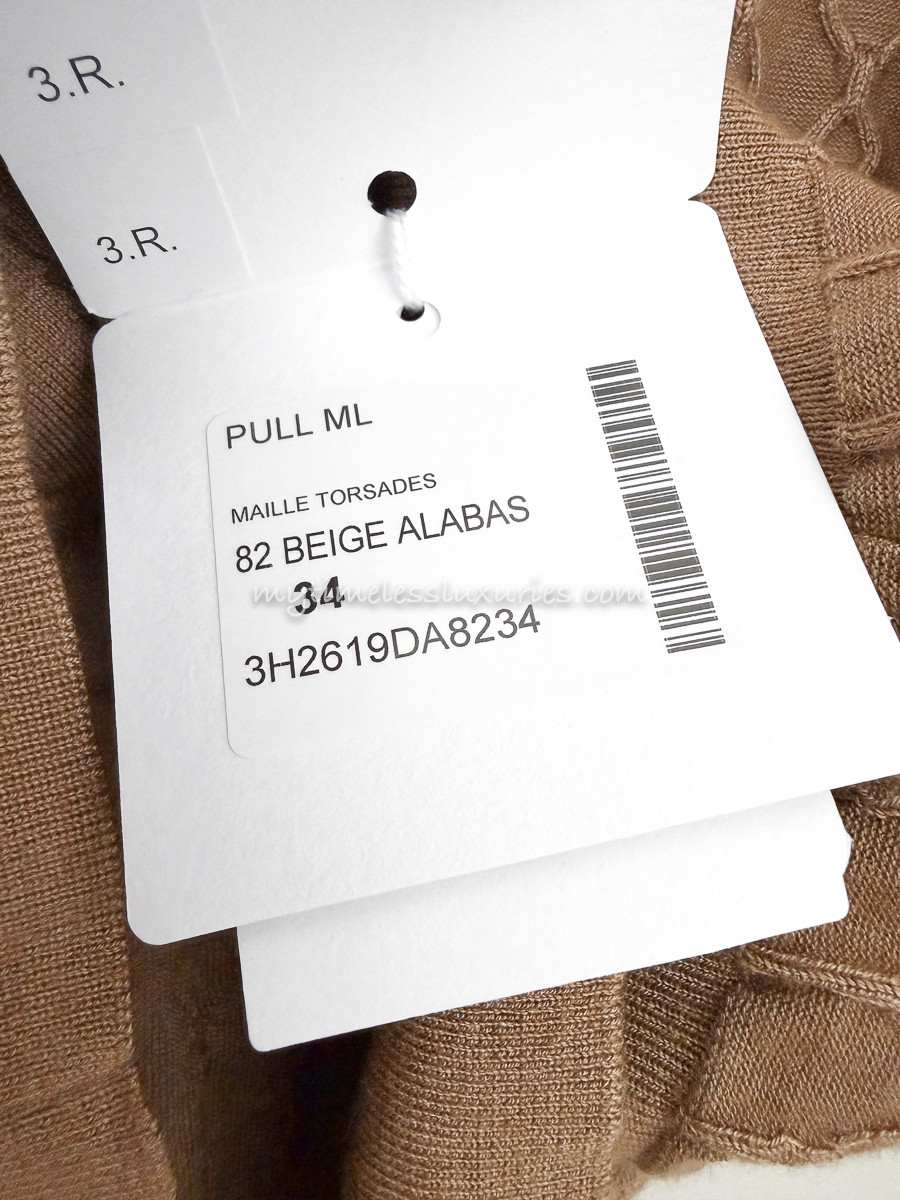 HERMES Cashmere/ Silk Knit Pullover 34 *New - Timeless Luxuries