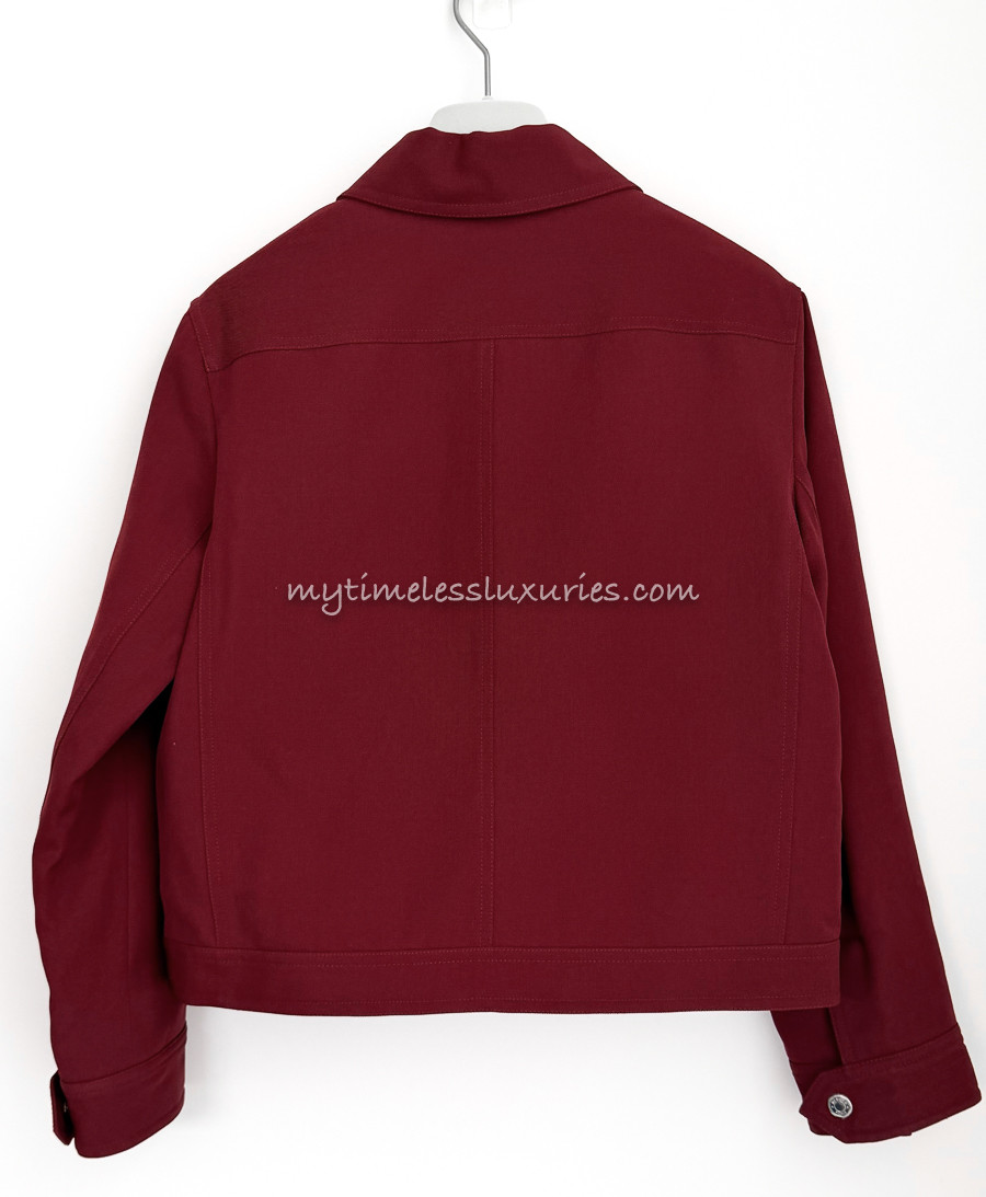 HERMES Runway Quilted Zip-up Jacket 34 - Timeless Luxuries