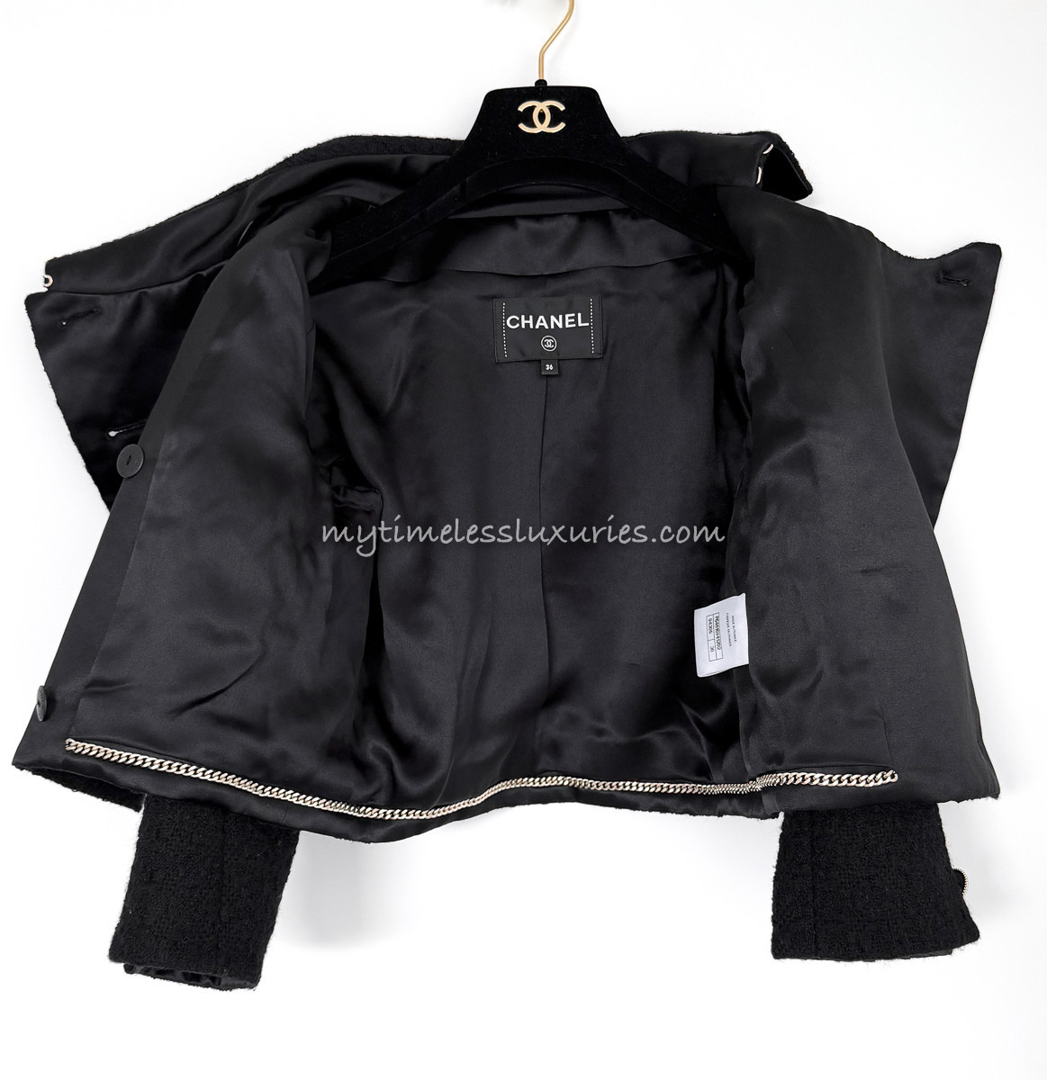 CHANEL 20A Metiers d'Art Little Black Jacket 36 FR - Timeless Luxuries