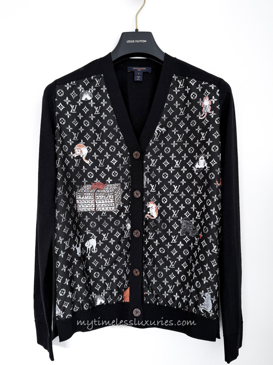Grace★様まとめ依頼2/2 LOUIS VUITTONカーディガン LOUIS VUITTON x Grace Coddington Catogram Cardigan S - Timeless