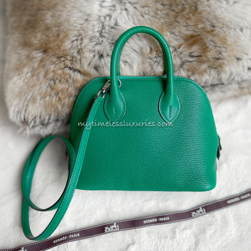 HERMES Bag Evelyne TPM Mini Etain Clemence Cuivre Strap Sold Out Colour at  1stDibs