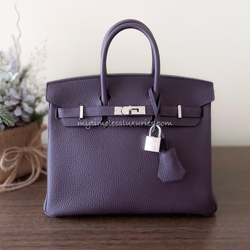 HERMES Kelly Cut Pochette Bleu Electrique Swift PHW - Timeless Luxuries