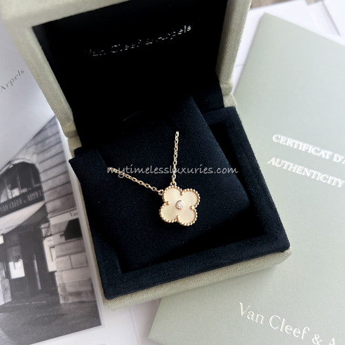 VAN CLEEF & ARPELS 2023 Ginza Edition Magic Alhambra Pendant/ Necklace *New  - Timeless Luxuries