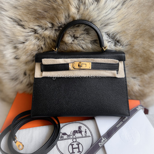 Timeless Luxuries ❤️👜👛🧥👗 on Instagram: 🖤💛 Mini Kelly