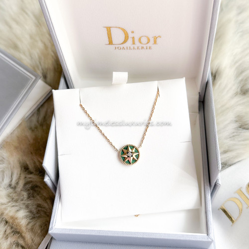 DIOR ROSE DES VENTS JEWELRY - Necklace Review & Comparison to Van Cleef &  Arpels Alhambra Collection 