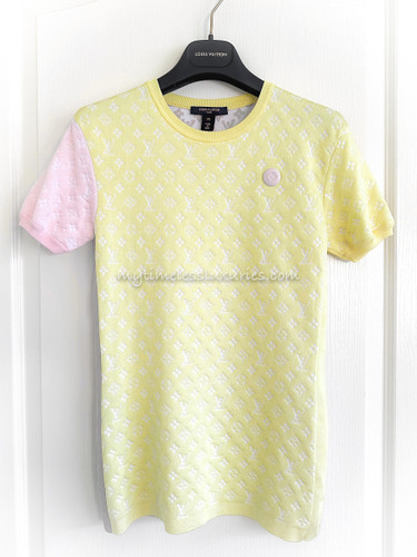 Louis Vuitton 2022 Pastel Monogram T-Shirt - Yellow Tops, Clothing