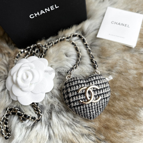 CHANEL Script Hair Clip/ Barette Pearls & Crystals - Timeless Luxuries