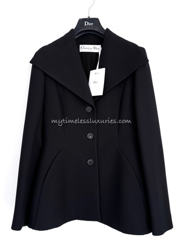 DIOR Bar Jacket Wool/ Silk 36 Noir