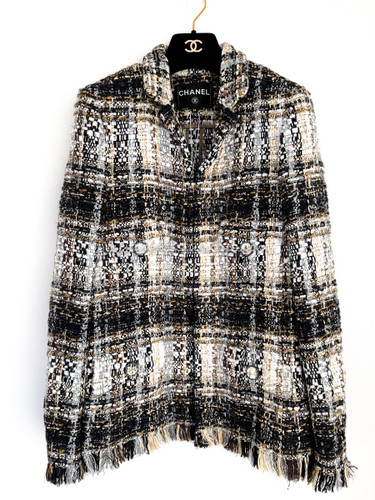 CHANEL 19K Runway Tweed Jacket 34 *New