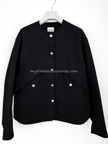 HERMES 2025 SS Jacket w Equestrian Details 38 *New