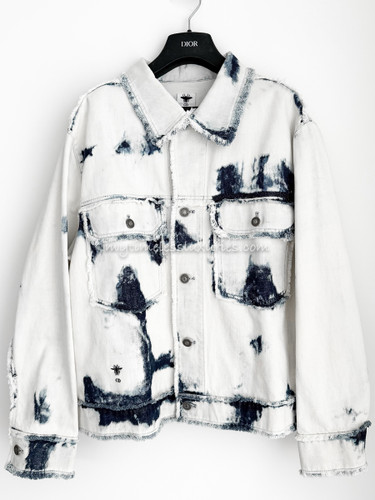 DIOR Tie Dye Denim Jacket 40