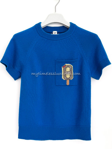 HERMES 'Funny Ice Cream' Sweater Top 34