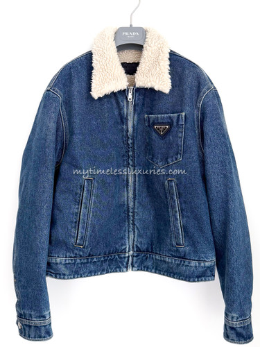 PRADA Padded Denim Jacket