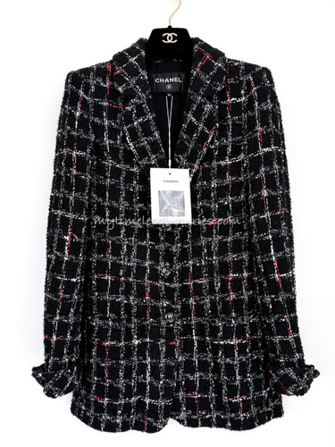 CHANEL 22K Runway Tweed Blazer Jacket *New