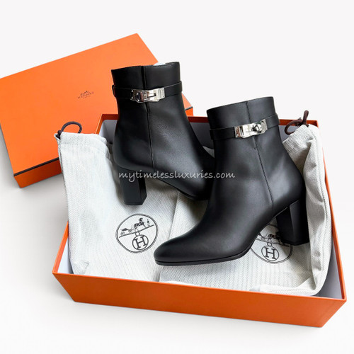 HERMES Saint Germain Ankle Boots 37.5 *New