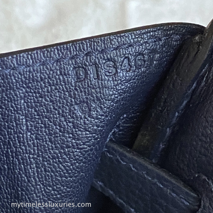 Hermes Birkin Handbag Bleu Nuit Togo with Rose Gold Hardware 30 Blue - Body  Logic