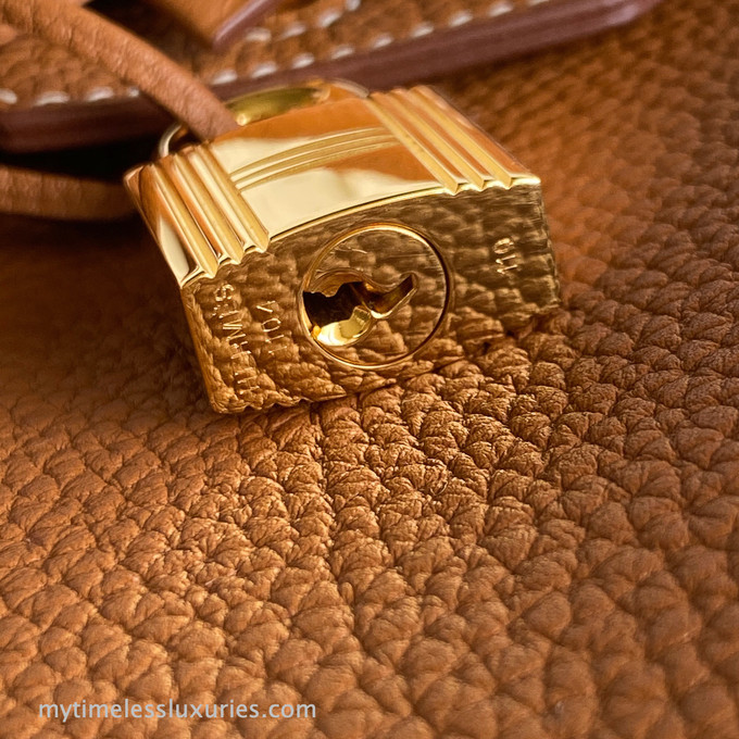 Hermès Birkin 30 Gold Togo With Gold Hardware