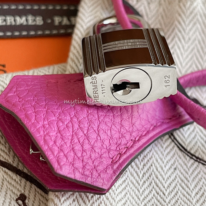 Hermès Magnolia Togo Birkin 25cm Palladium Hardware