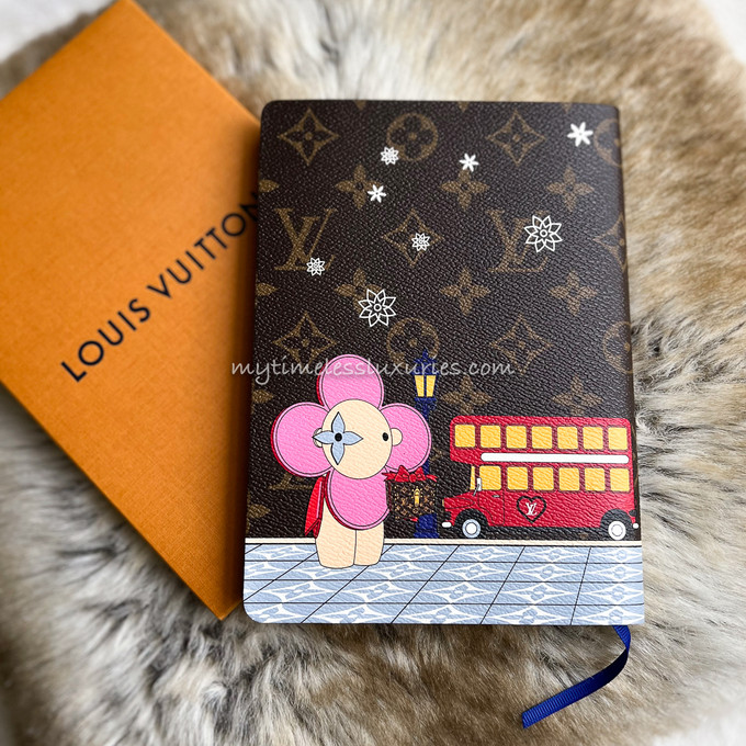 Louis Vuitton MONOGRAM 2020-21FW London xmas clémence notebook (GI0684)