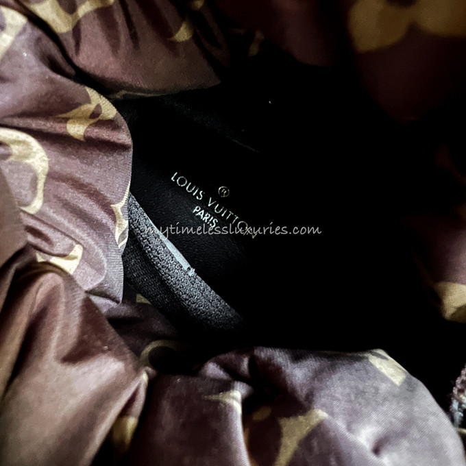 Louis Vuitton Black / Monogram Pillow Comfort Ankle Boots UK 6 EU 39 👠