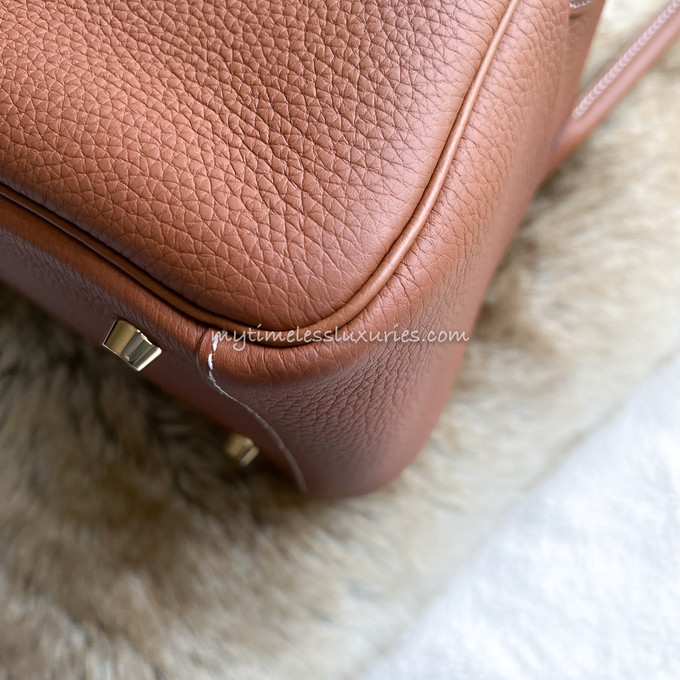 HERMES LINDY 26 GOLD CLEMENCE GHW - bagnifiquethailand