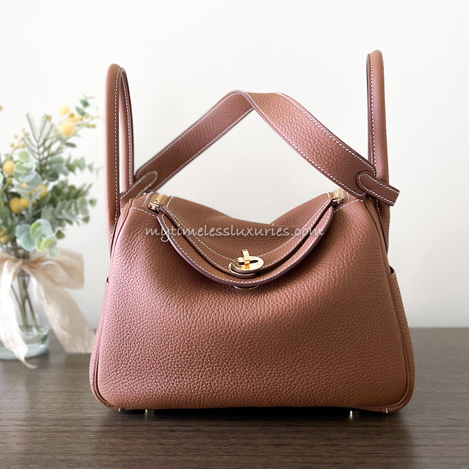 Lindy 26 Clemence Leather Etoupe GHW
