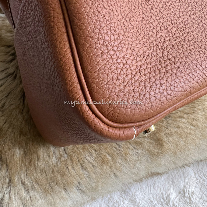 HERMES LINDY 26 GOLD CLEMENCE GHW