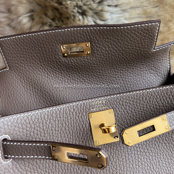 Fashionphile - Hermes Kelly fan? Did you know there is a backpack!? The Kelly  Ado Backpack features the signature turnlock closure you know and love,  while adding a little more casual elegance.