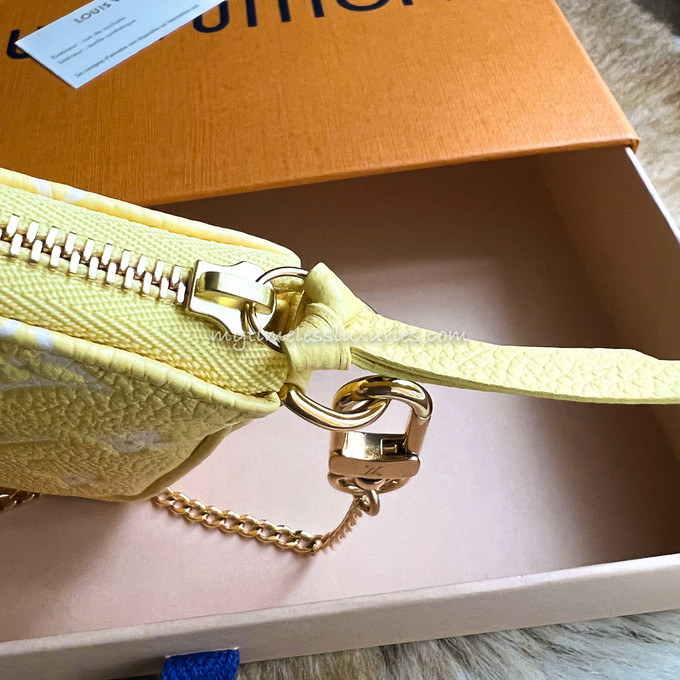 Louis Vuitton Mini Pochette Vernis Leather 