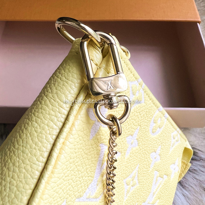 Shop Louis Vuitton MONOGRAM EMPREINTE 2022 SS Mini Pochette Accessoires  (M46129) by ☆MIMOSA☆