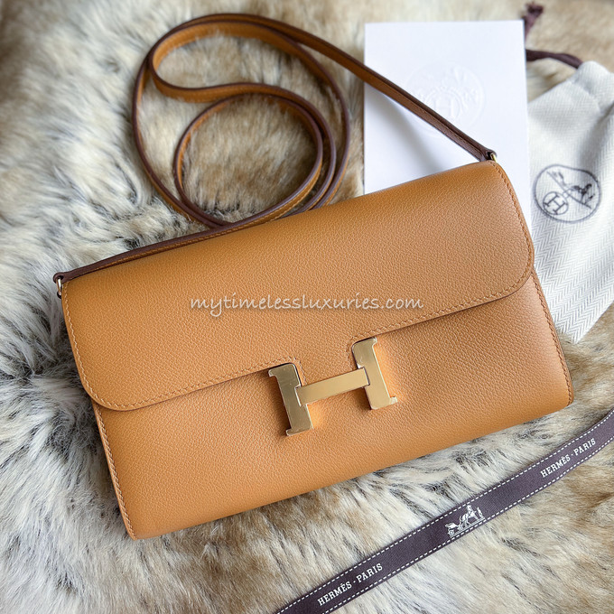 HERMES Constance Mini 18 Gold Epsom GHW - Timeless Luxuries