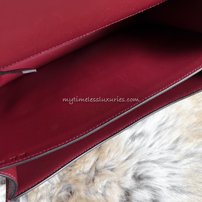 Hermès Constance HSS 24 Rouge Casaque/Rouge H Epsom Palladium Hardware —  The French Hunter