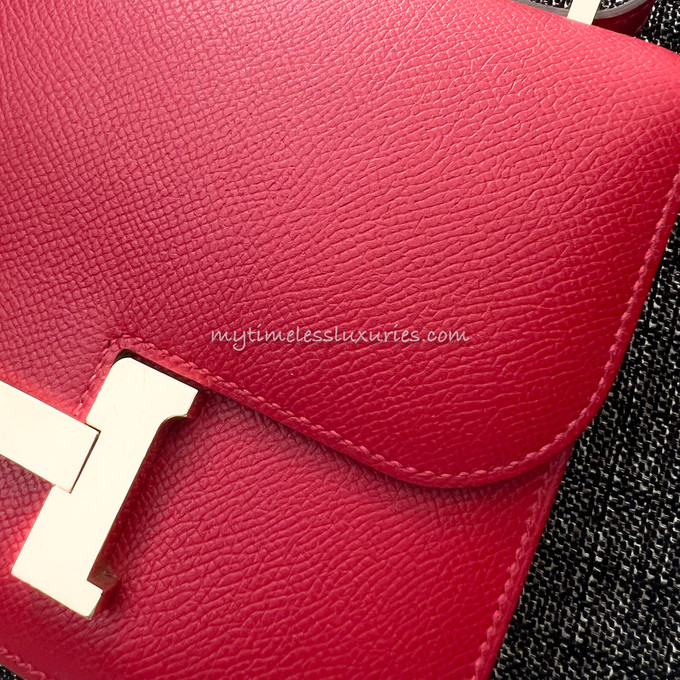 Hermes Rouge Casaque Constance 18 Bag – The Closet