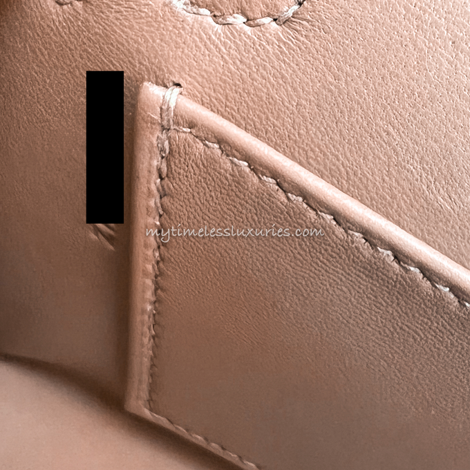 Hermes Kelly Mini II Sellier Quebracho Chevre GHW Handbag, 2021