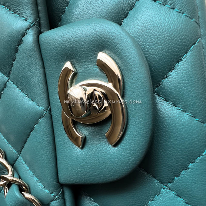 Chanel Jumbo Tiffany Blue