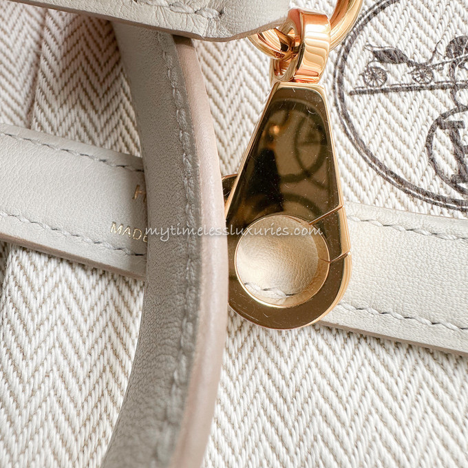 Hermes Birkin Bag 25cm Gris Perle Swift Gold Hardware