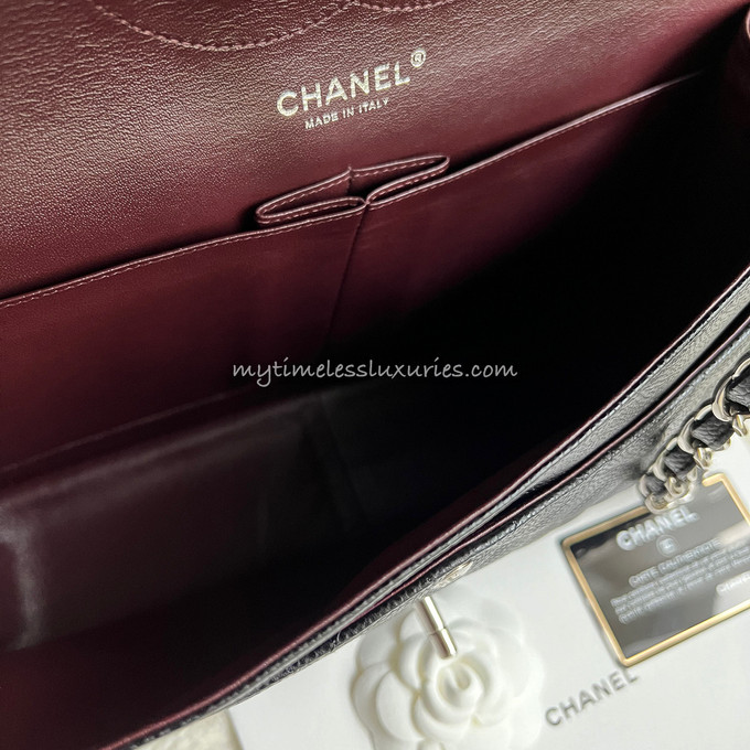 CHANEL Black Caviar Jumbo Classic Flap SHW *New - Timeless Luxuries