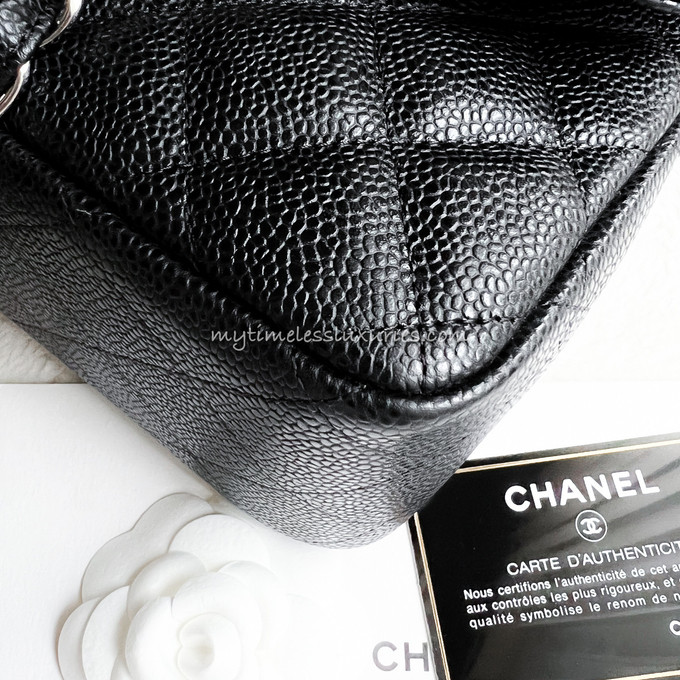 CHANEL Black Caviar Jumbo Classic Flap SHW *New - Timeless Luxuries