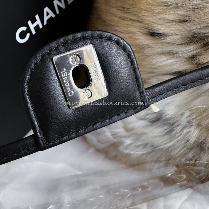 Chanel Sand By The Sea Flap Bag Pearl Clear in PVC/Lambskin with