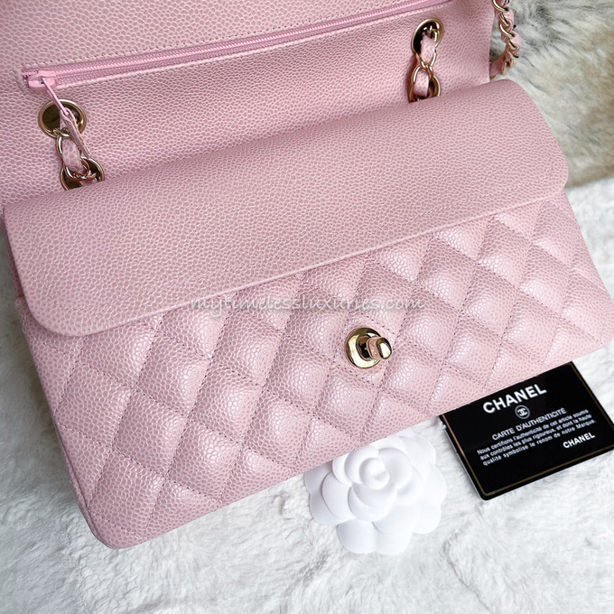 Chanel Mini Peach-Salmon GHW - Designer WishBags