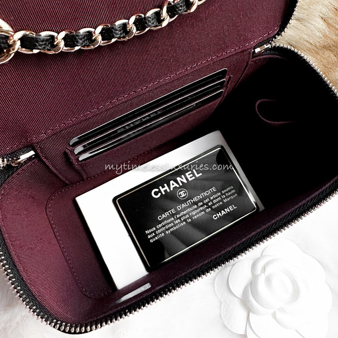 CHANEL Black Caviar Small Vanity Case GHW *New - Timeless Luxuries