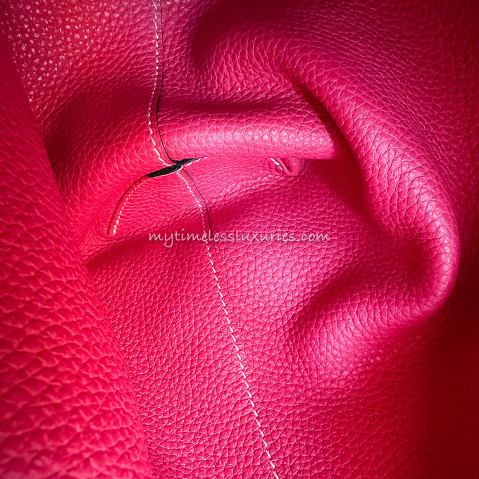 Hermès Double Sens 30 Reversible Tote - Red Totes, Handbags