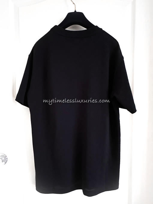 Louis Vuitton Damier Pocket Black T Shirt