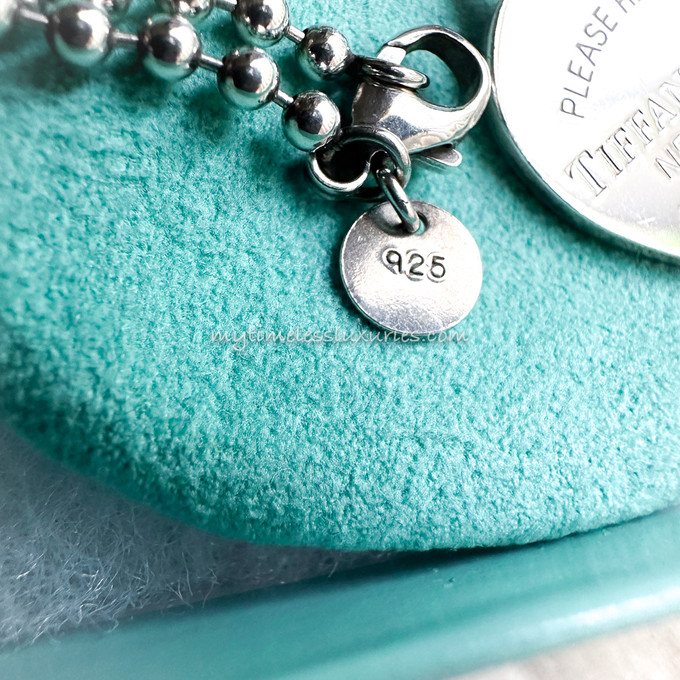 Tiffany & Co. Return To Tiffany Blue Enamel Double Heart Tag Pendant  Necklace Tiffany & Co. | TLC