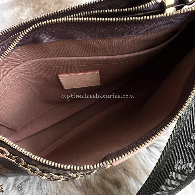 Louis Vuitton - Multi-Pochette Accessoires Bag with Khaki Strap – hey it's  personal shopper london