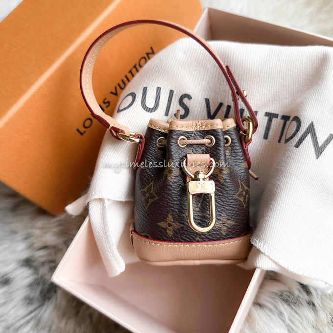 Louis Vuitton Micro Speedy Monogram Bag Charm