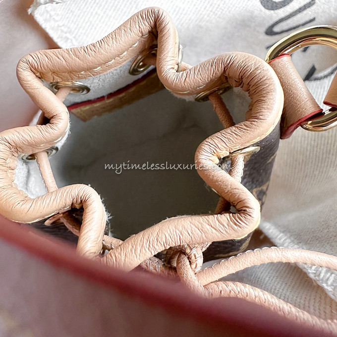 Louis Vuitton Micro Noé Monogram Bag Charm (M00818), with Dust