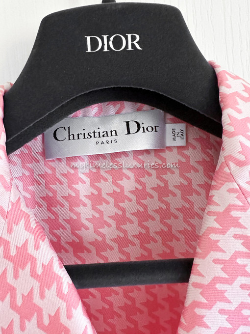 Dior Dior Short sleeve T-shirt Short sleeve tops cotton Pink Used