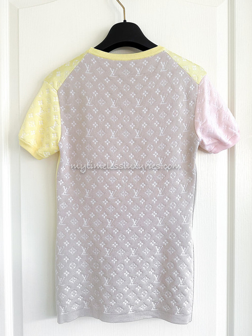 Pastel Monogram Knit Top - Ready to Wear